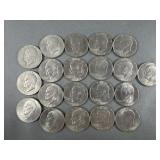 (20) 1971-78 Eisenhower Dollars