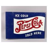 Vintage Pepsi-Cola Advertising Sign