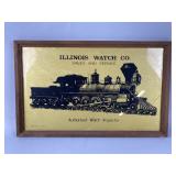 Illinois Watch Company Framed Advertisement