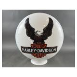 Vintage Harley  Davidson Gas Pump Globe