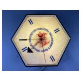 Vintage Winchester-Western Hexagon Wall Clock