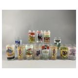 (13) Kentucky Derby Glasses
