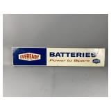 Vintage Eveready Batteries Advertising Sign