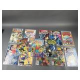 (13) Vintage Assorted Comic Books