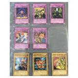 (8) Vintage Yu-Gi-Oh! Trading Cards