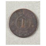 1860ï¿½s Civil War Token Knickerbocker