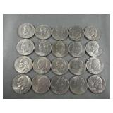 (20) 1972-78 Eisenhower Dollar