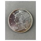 1 Troy Ounce .999 Fine Silver