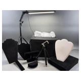 Portable Light Box , Light, IPhone Tripod & More