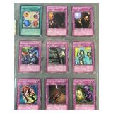 (9) Vintage Yu-Gi-Oh! Trading Cards