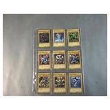 (9) YuGiOh Trading Cards