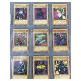 (9) Vintage Yu-Gi-Oh! Trading Cards