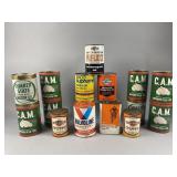 Vintage C.A.M Motorcycle Cans & More