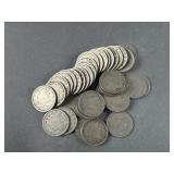 (39) 1902-1912 Liberty Nickels