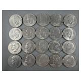 (20) 1972-78 Eisenhower  Halfs