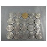 (20) 1972-78 Eisenhower Dollar