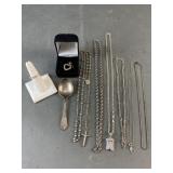 Sterling Silver Necklaces, Pendant, Ring & More