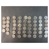 1928-1945 Mercury  Dimes Silver