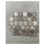 38- Silver Canadian Dimes