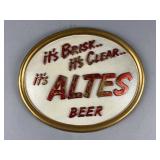 Vintage Altes Beer Sign