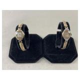 2- Vintage Bulova Ladies Watches