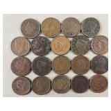 19- 1801-1852 Large Pennies