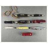 (9) Vintage Assorted Pocket Knives