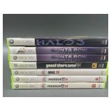 (7) Assorted Vintage XBox 360 Games