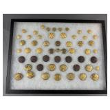Assorted Vintage Military Buttons