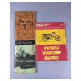 1950s Motorcycle Hand Books & More