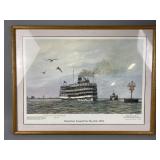 Downriver Council For The Arts 1991 Framed Artwork