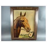 Vintage Cardboard Lithograph Sign