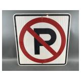 No Parking Sign