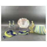 Hand Blown Glass Bowl & More