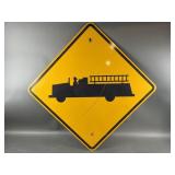 Firetruck  Sign