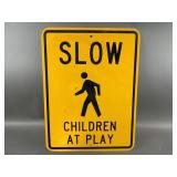 Slow Children At Play Sign