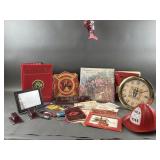Vintage Assorted Fireman Memorabilia
