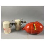Vintage 'Red Comet' Fire Extinguisher & More