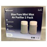 (2) Blue Pure Mini Max Air Purifiers