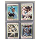 4- Topps 1978 Record Breakers Pete Rose & More