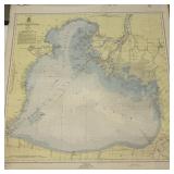 Wall Map of Lake Saint  Clair