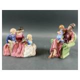 (2) Royal Dalton Figurines