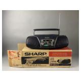 SHARP Portable CD Stereo System