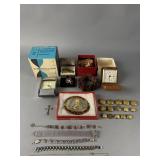 Antique Buttons, Costume Jewelry, & More