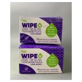 (4) Flents Wipe N' Clear Lens Wipes