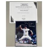 Signed Denny McClain Tiger Picture with COA