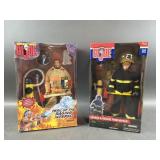 GI Joe Fireman Action Figures  NIB