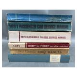 Assorted Automobile Service Manuals