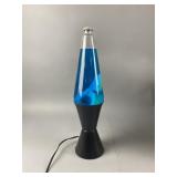 Vintage Retro Blue Lava Lamp