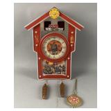 The Bradford Exchange Firefighter Wall Clock